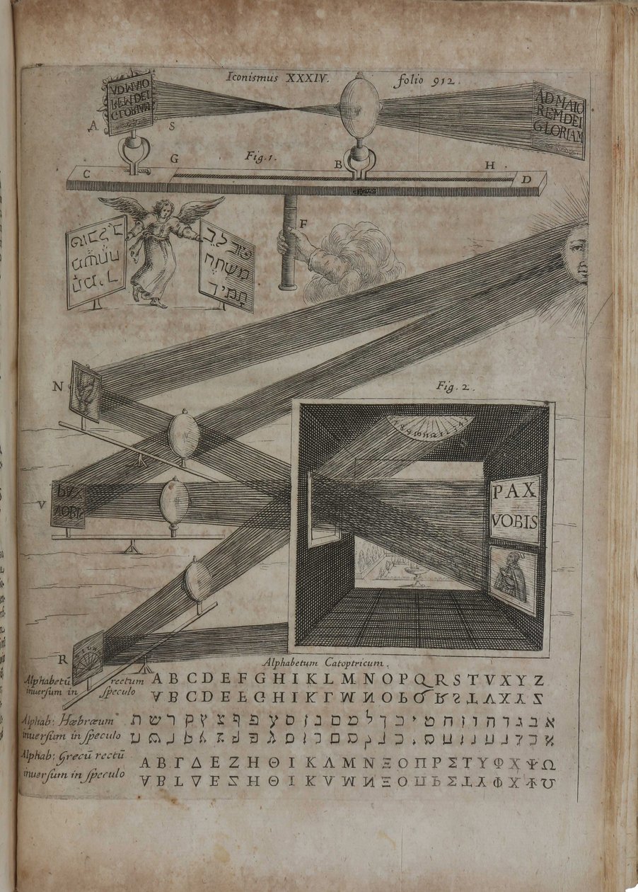 Valon ja varjon suuri taide, 1646 tekijältä Athanasius Kircher