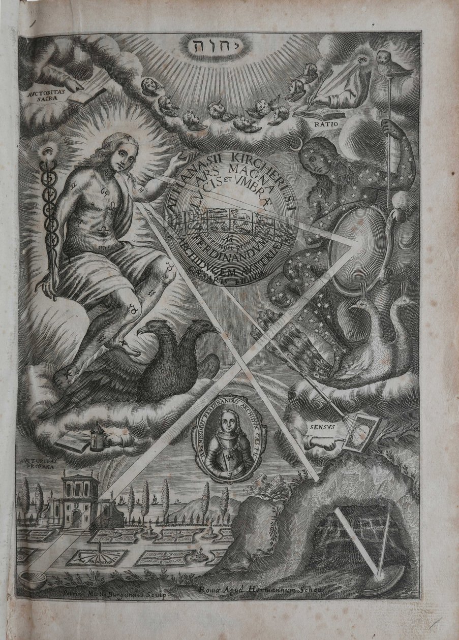 Valon ja varjon suuri taide, 1646 tekijältä Athanasius Kircher