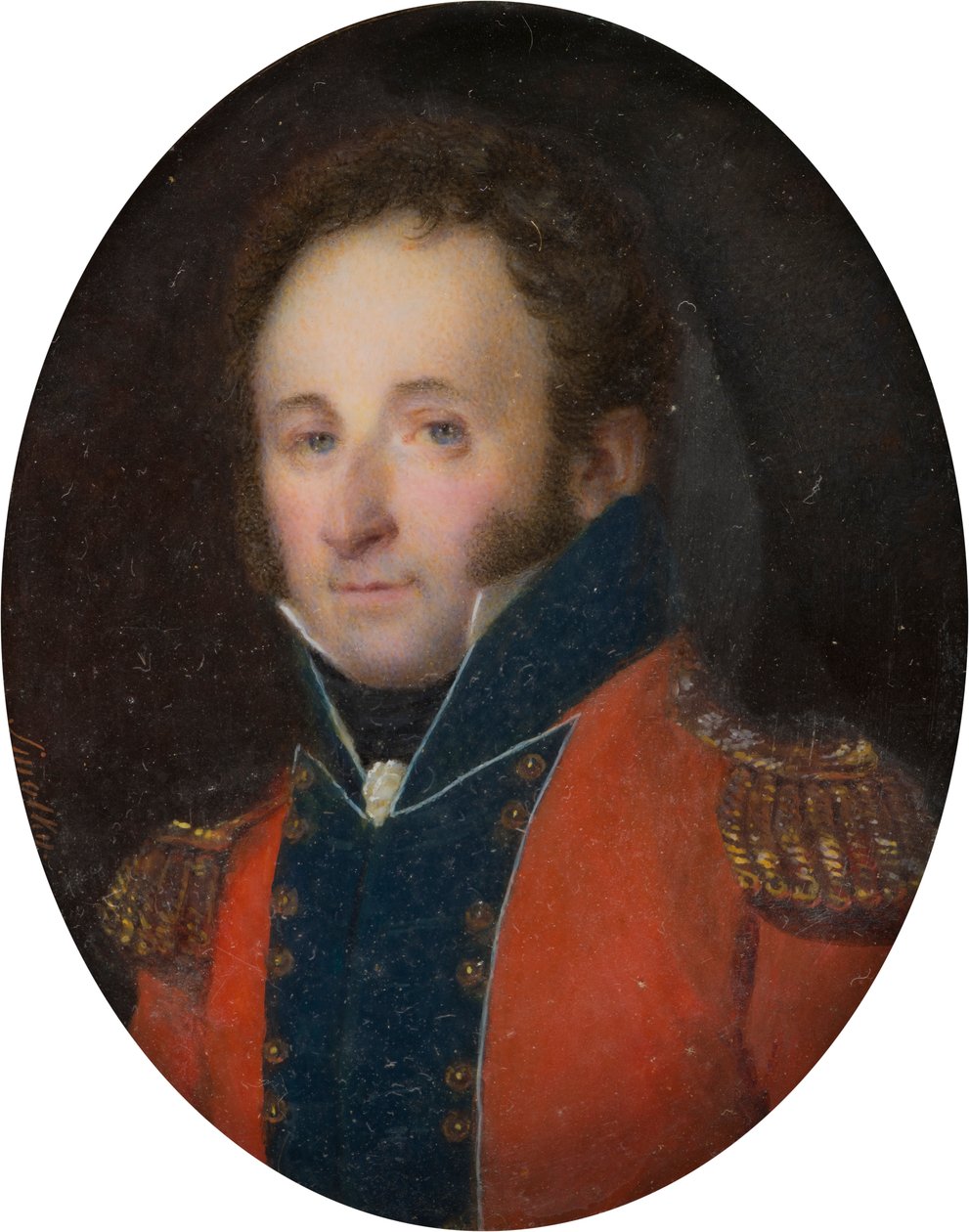 Muotokuva Orlandosta, noin 1. Earl of Bradford (1762-1825), n. 1782-1811 (öljy ja kangas) tekijältä Athanasius Smolky
