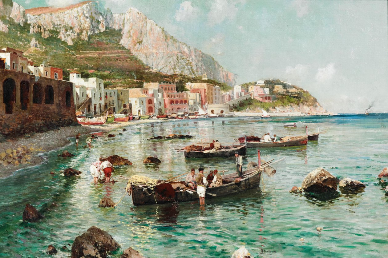 Attilio Pratella Capri Marina Grande tekijältä Attilio Pratella