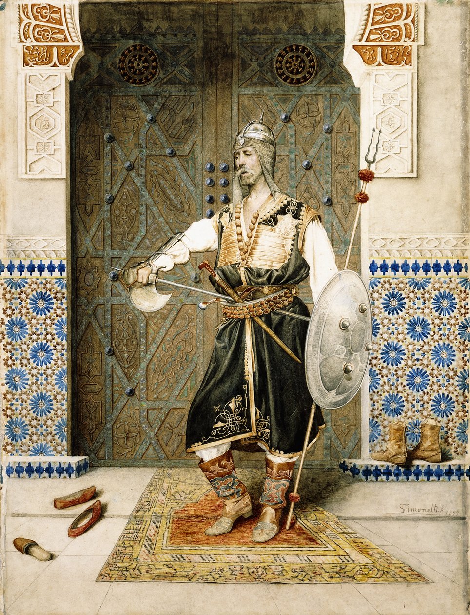 Harem Guard, 1899 tekijältä Attilio Simonetti
