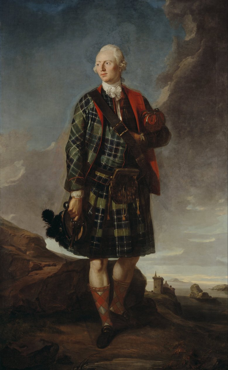 Sir Alexander Macdonald (Sir Alasdair MacDhòmhnaill Shlèite), 1744. tekijältä Attributed to Sir George Chalmers