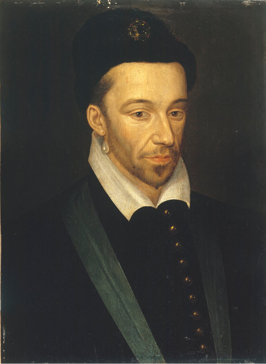 Ranska: Henri III:n (1551-1589), Ranskan kuninkaan muotokuva (ranskaksi) tekijältä attributed to François Quesnel