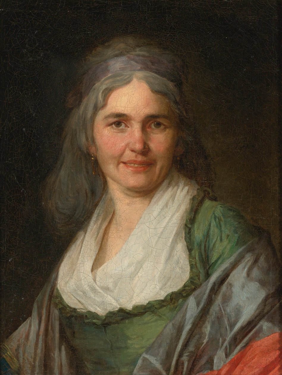 Louis-Roland Trinquessen omistama Naisen muotokuva tekijältä attributed to Louis Rolland Trinquesse