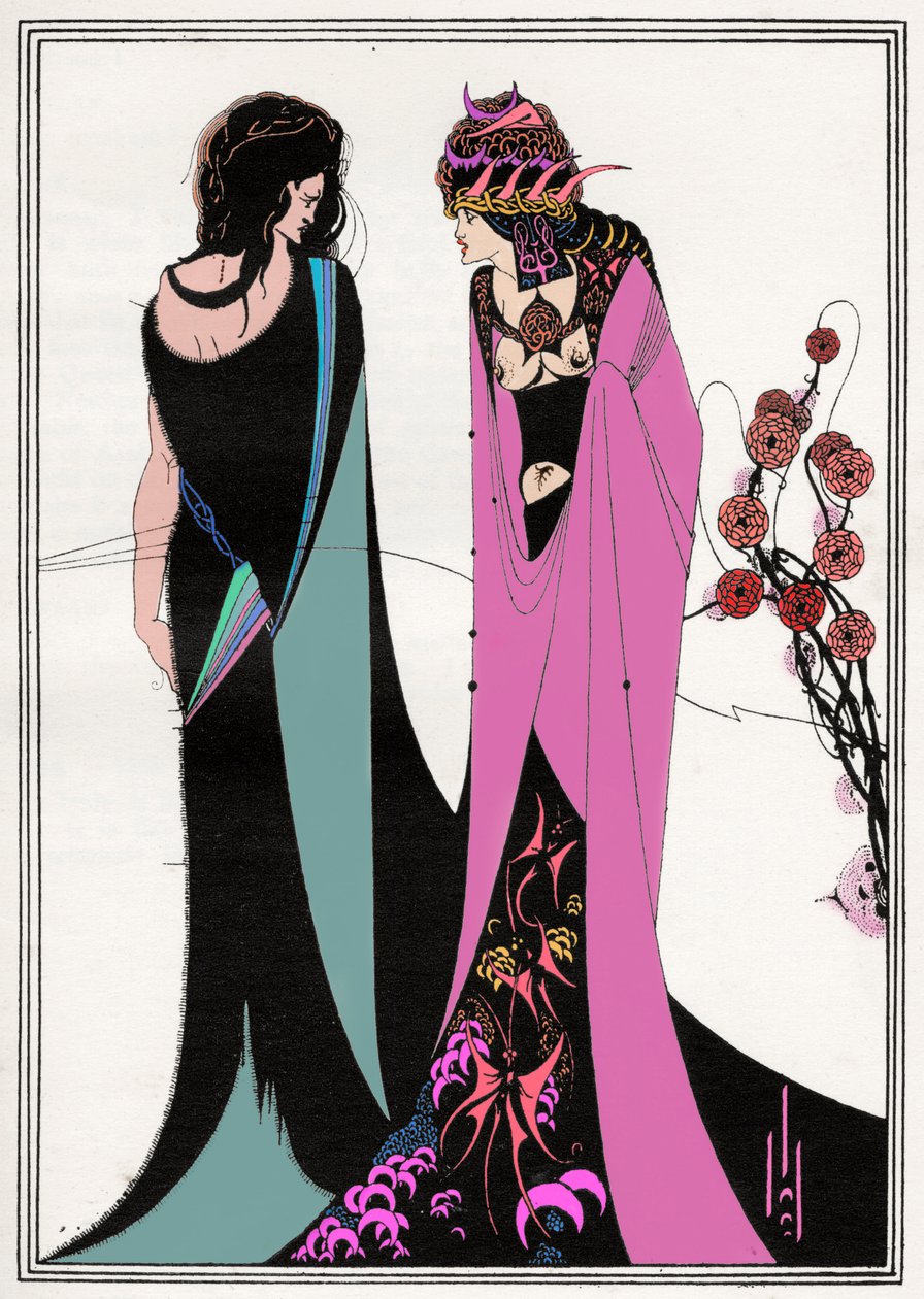 John ja Salome tekijältä Aubrey Beardsley