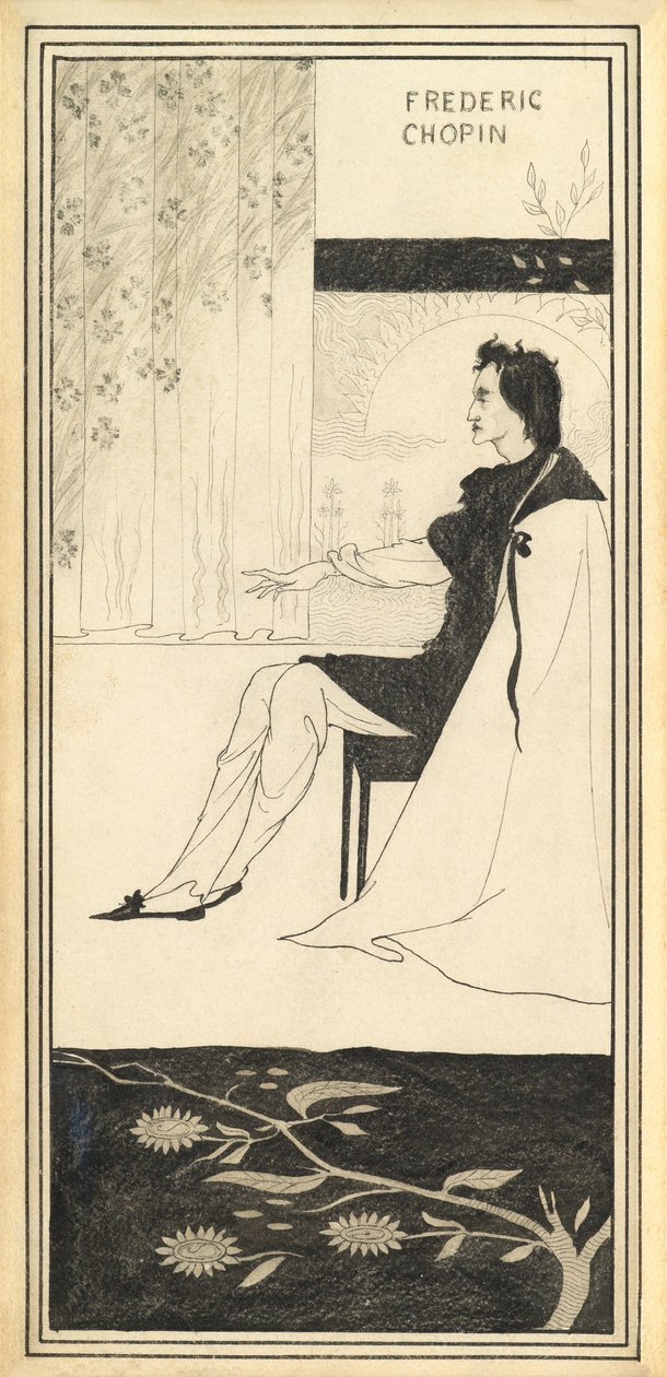 Frederic Chopin tekijältä Aubrey Beardsley