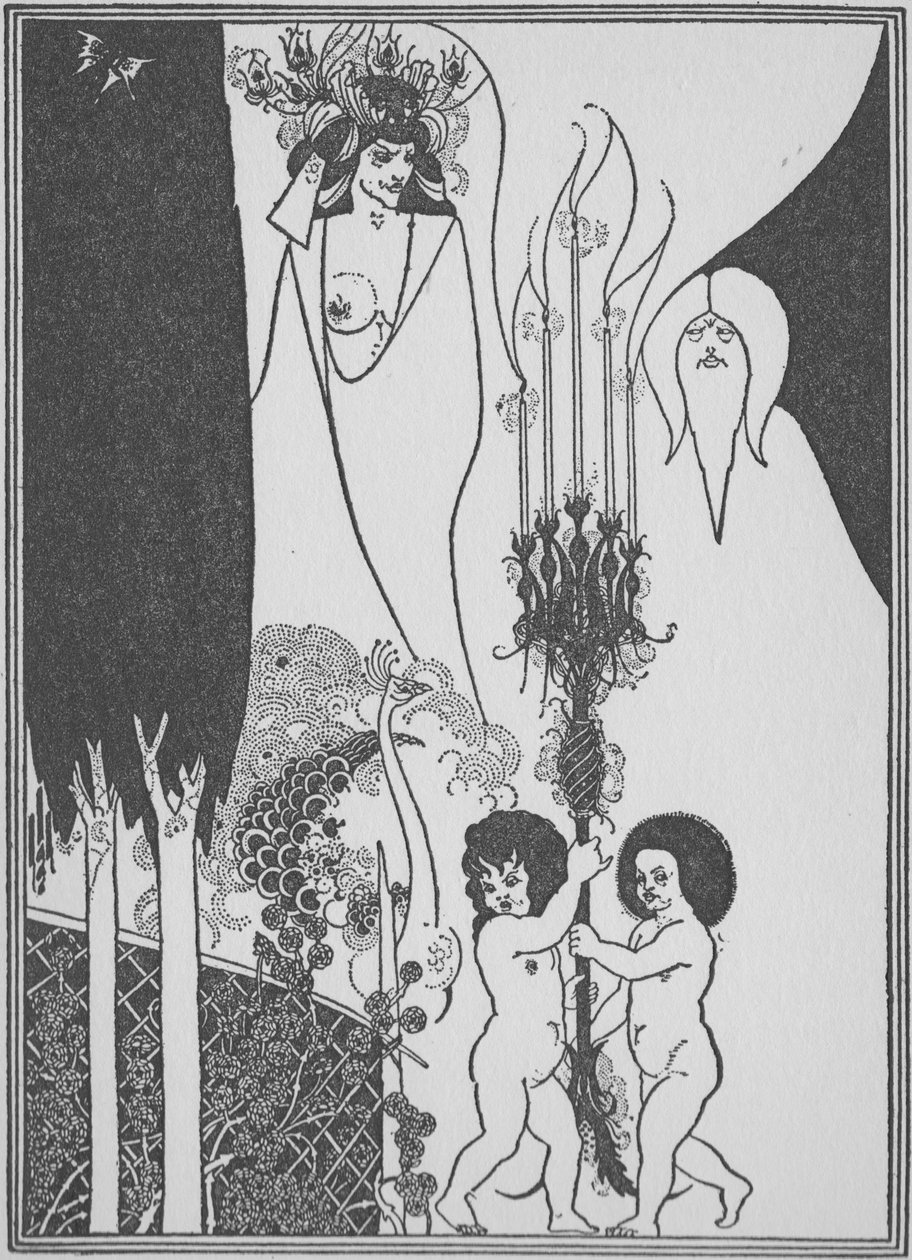 Herodeksen silmät, 1898 tekijältä Aubrey Beardsley