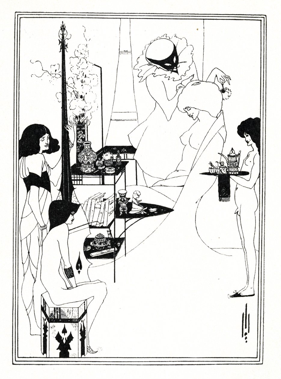 Salomen wc, 1899 tekijältä Aubrey Beardsley