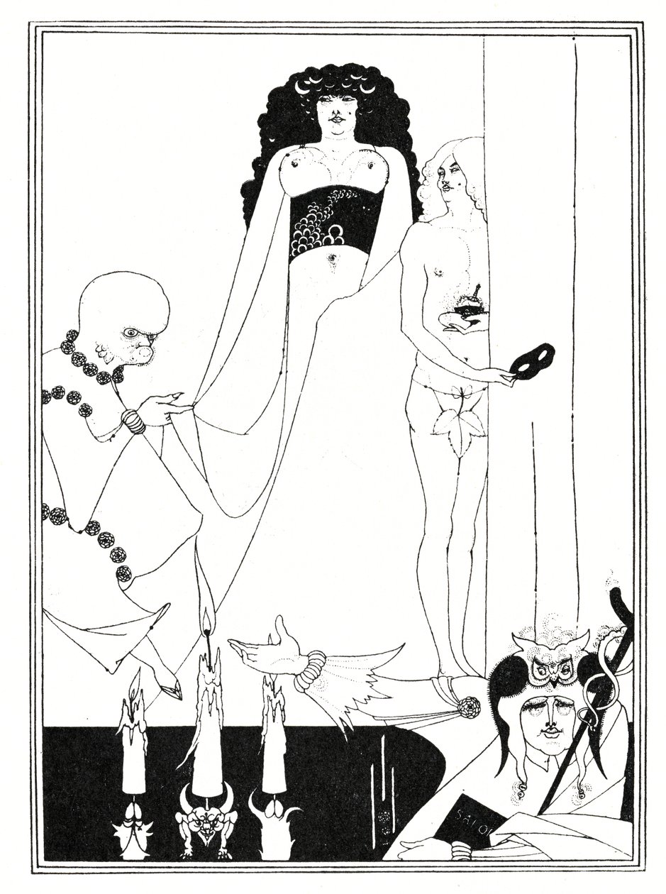 Sisään Herodias tekijältä Aubrey Beardsley