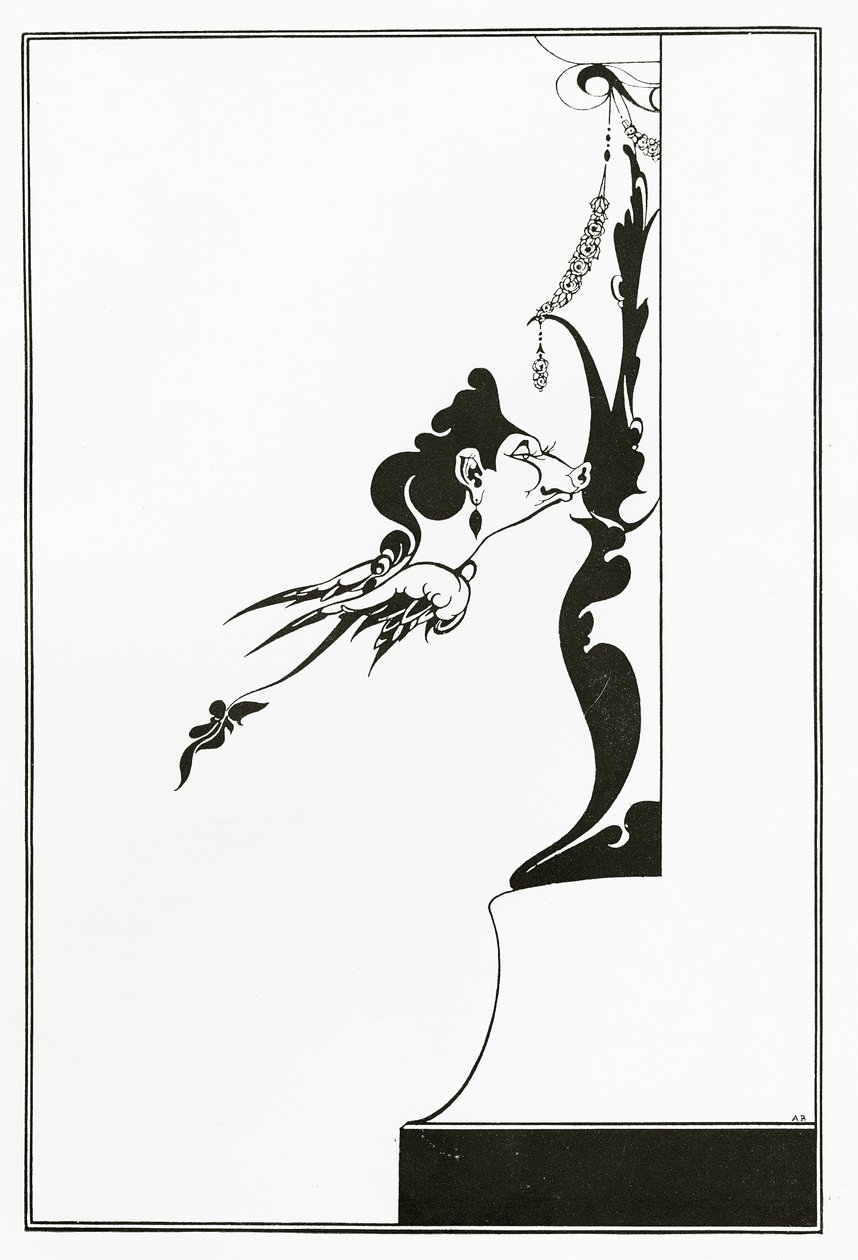 The House of Sin etukansi, 1897 tekijältä Aubrey Beardsley