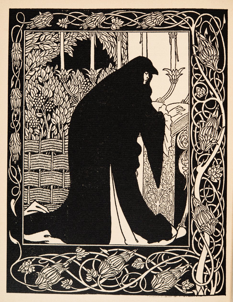 Kuinka kuningatar Guenever teki hänestä nunnan tekijältä Aubrey Beardsley