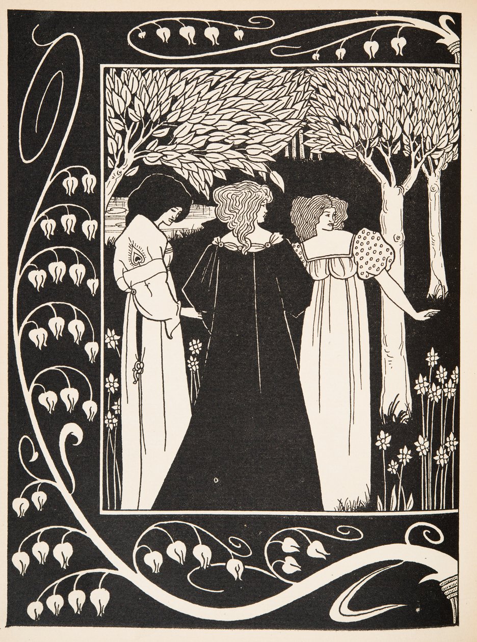 Kuinka Dame Elaine tunsi Sir Launcelotin tekijältä Aubrey Beardsley