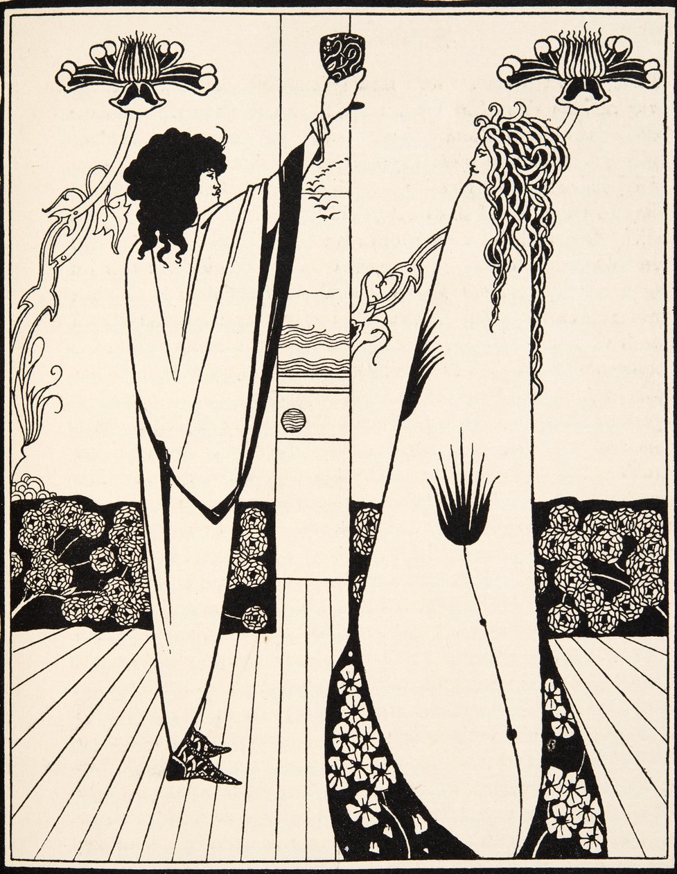 Kuinka Sir Tristram joi lemmenjuoman tekijältä Aubrey Beardsley
