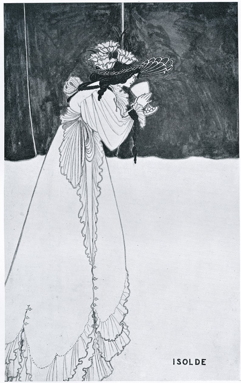 Isolde juo myrkkyä tekijältä Aubrey Beardsley
