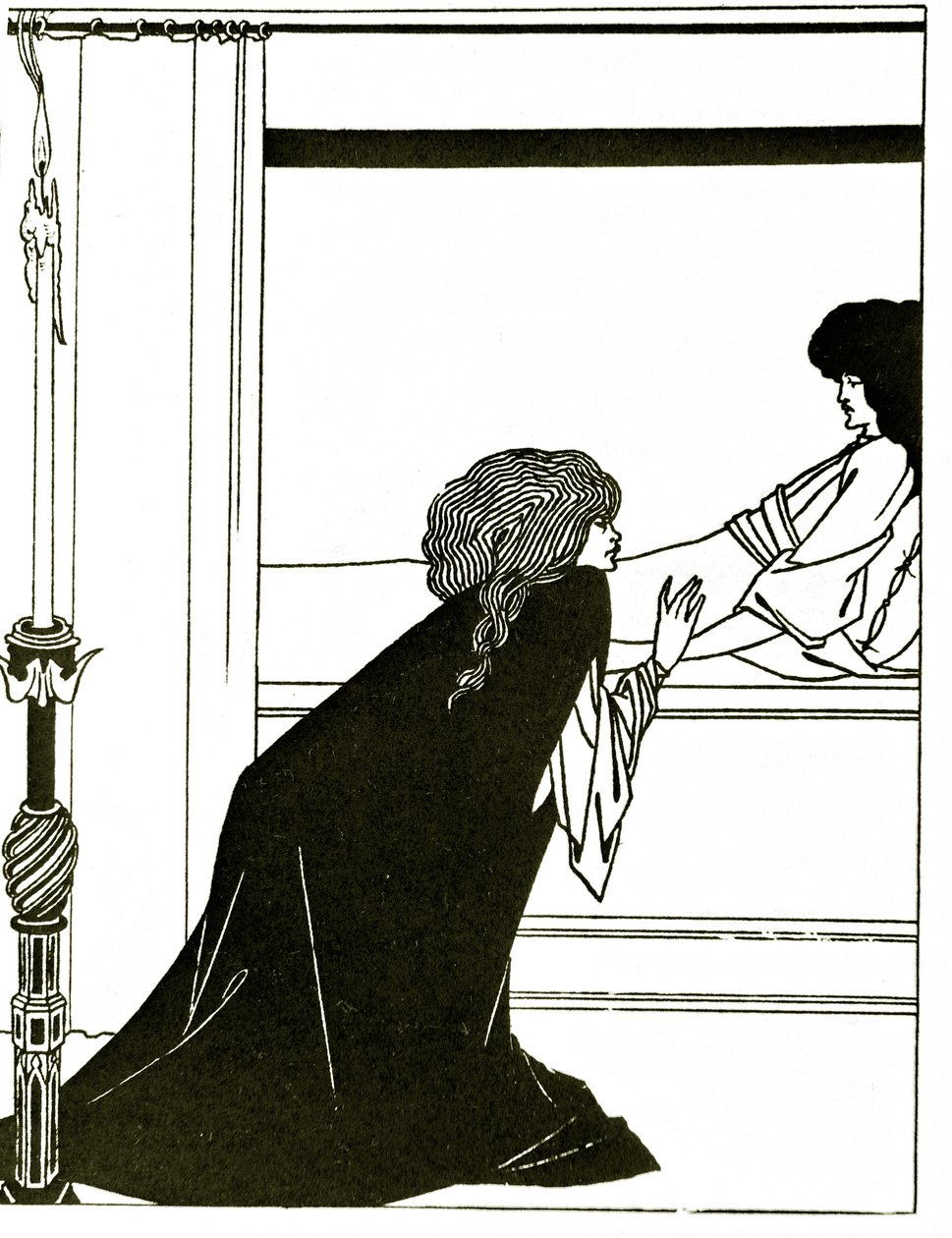 Lamour, noin 1894 tekijältä Aubrey Beardsley