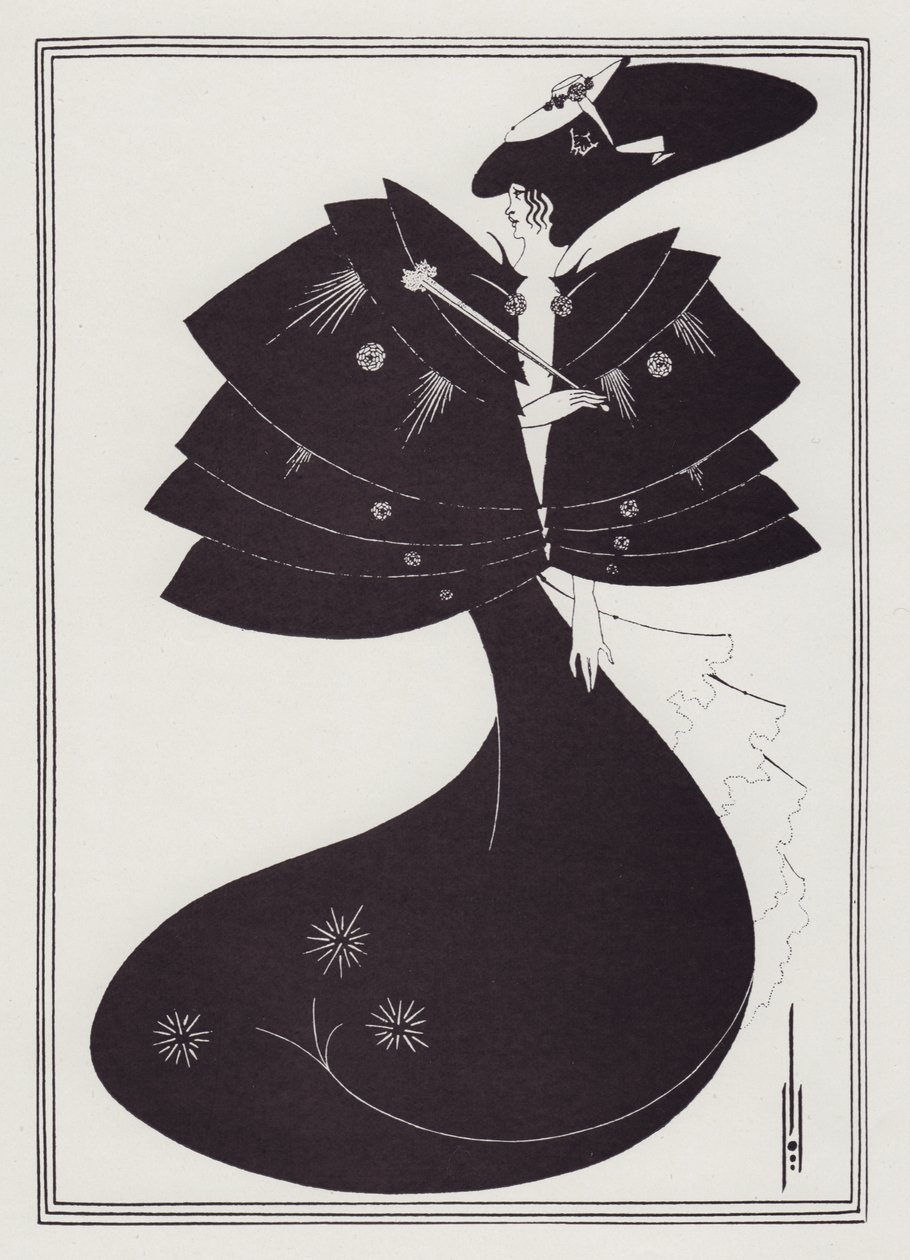 Musta niemi, 1893. tekijältä Aubrey Beardsley