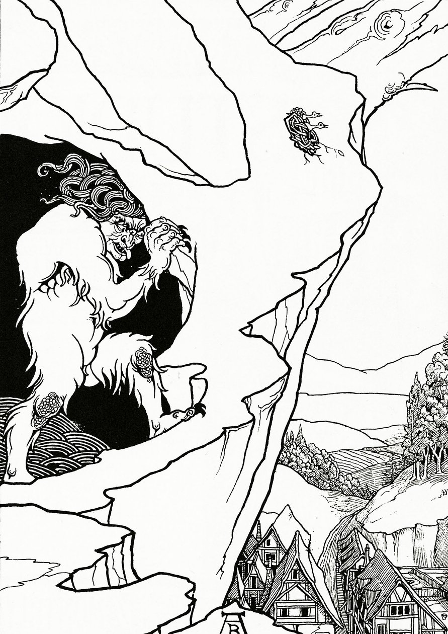 The Landslip, Bjornonin teoksen 