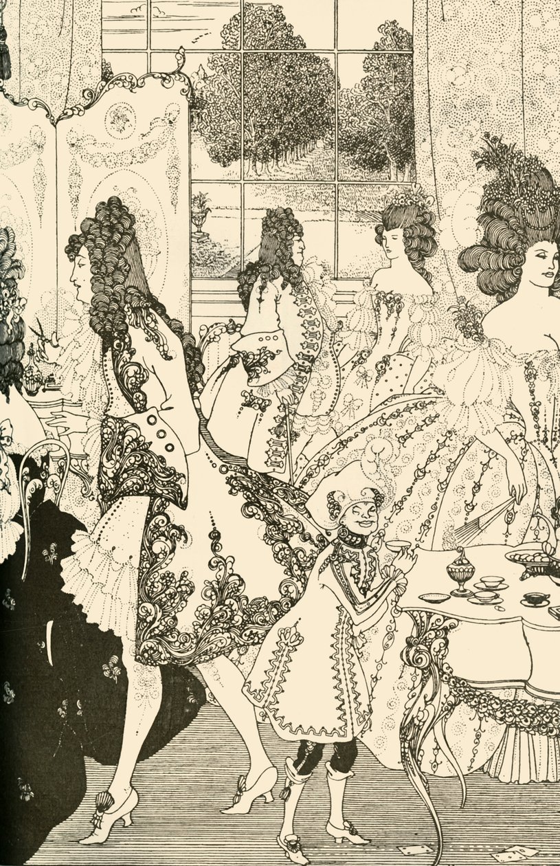 Lukon raiskaus, 1896, 1928. tekijältä Aubrey Beardsley