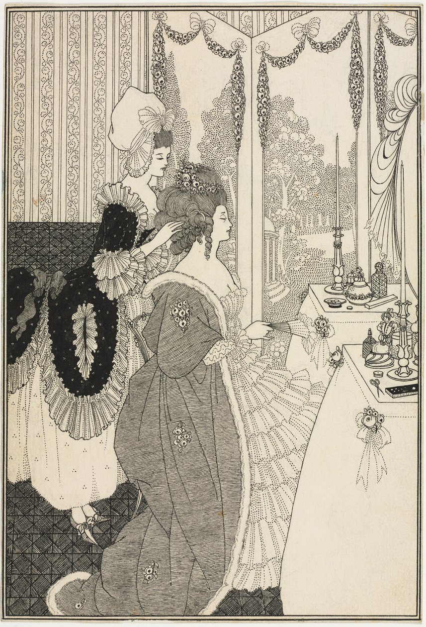 WC, Alexander Popen Lukon raiskauksesta tekijältä Aubrey Beardsley