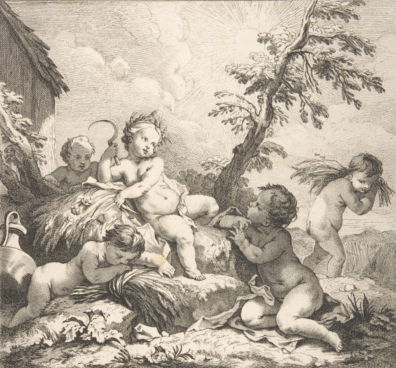 Kesä, 1735 tekijältä Audran Benoit II