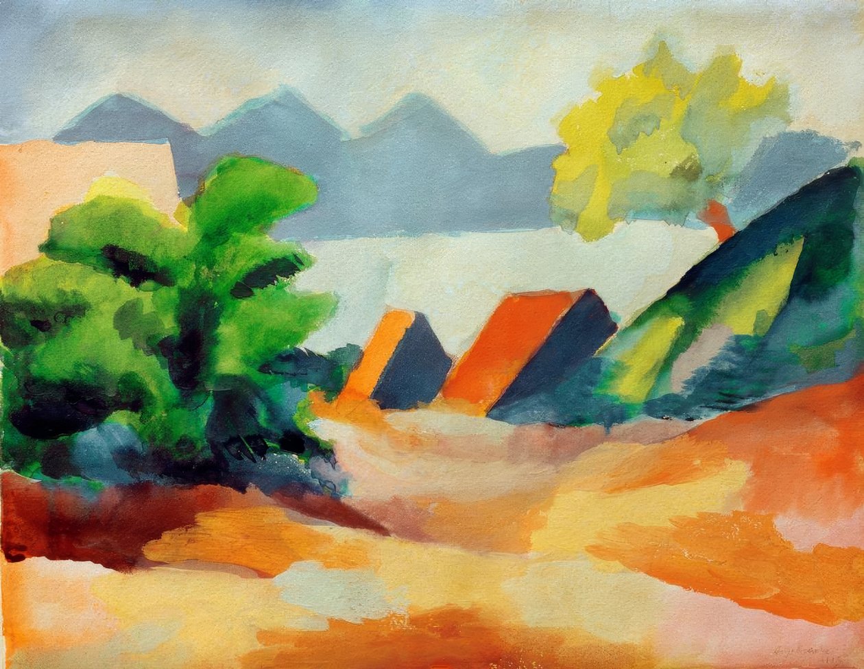 Olen Thuner See I tekijältä August Macke
