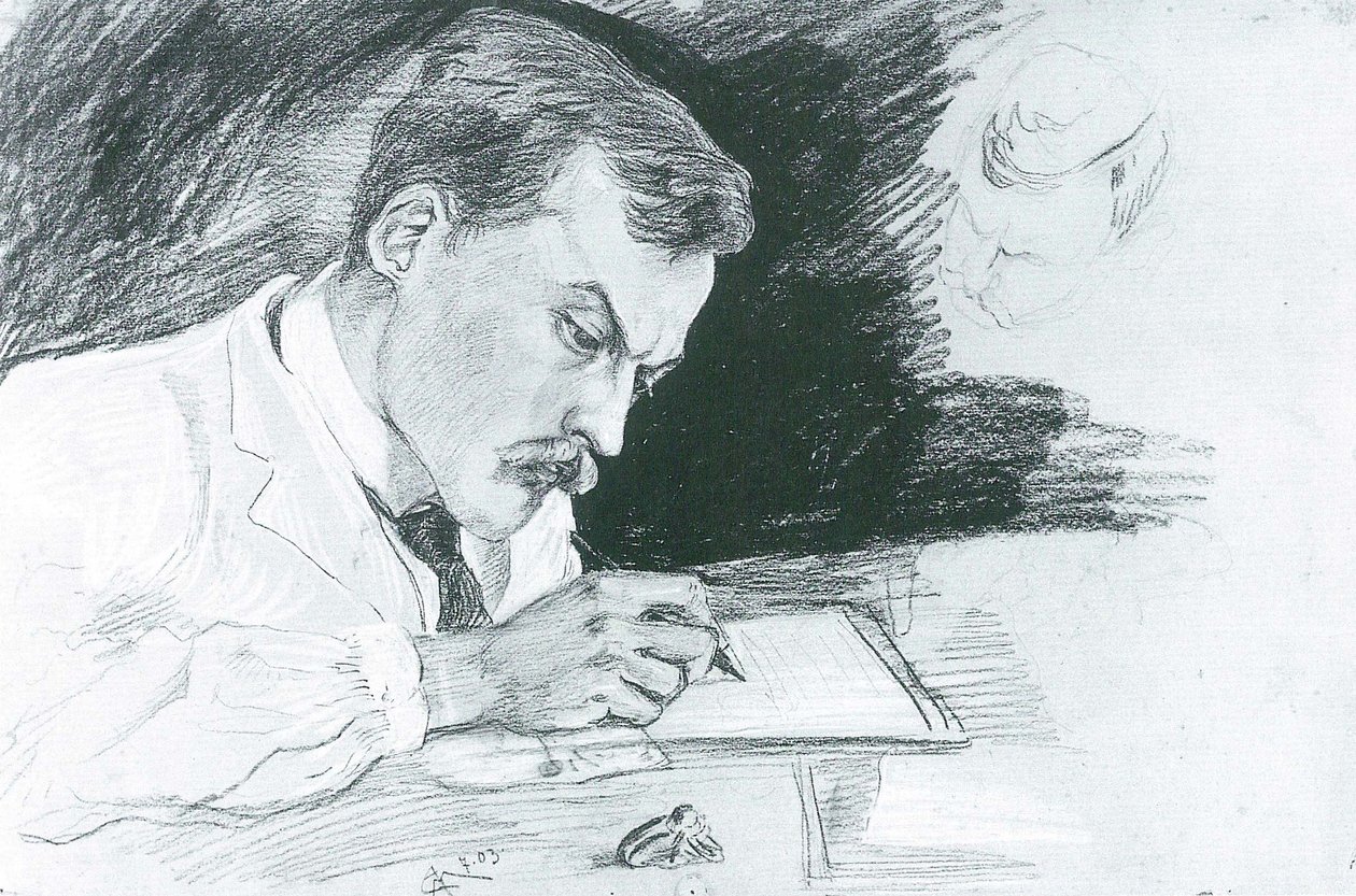 Bildnis Tohtori Ludwig Deubner tekijältä August Macke