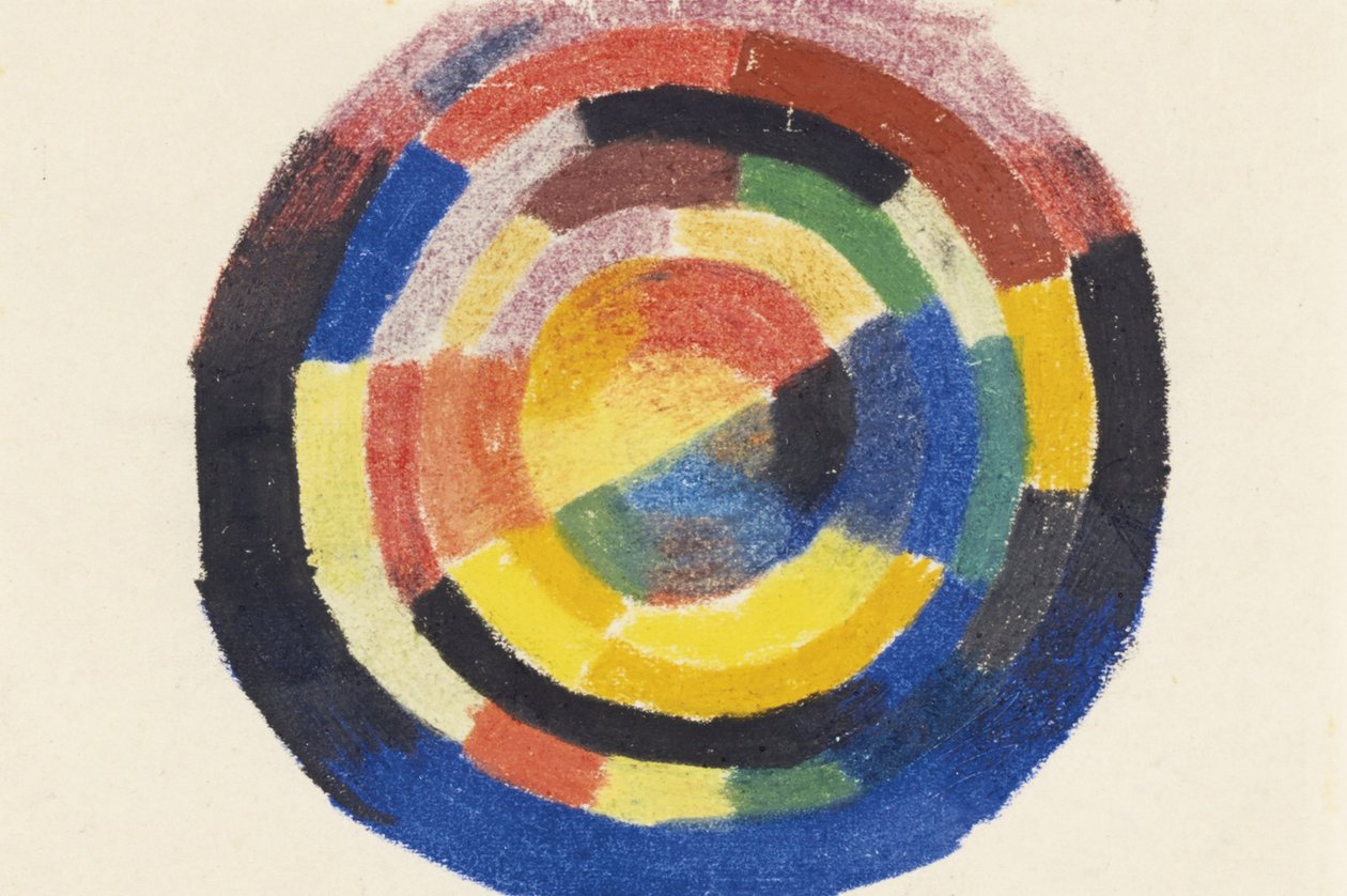 Väripyörä tekijältä August Macke