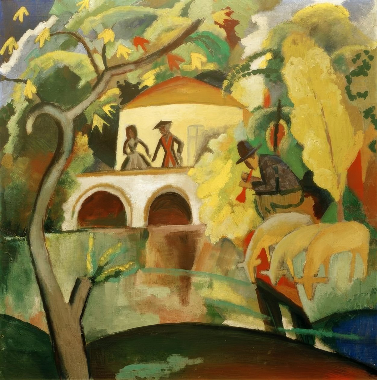 Rokoko tekijältä August Macke