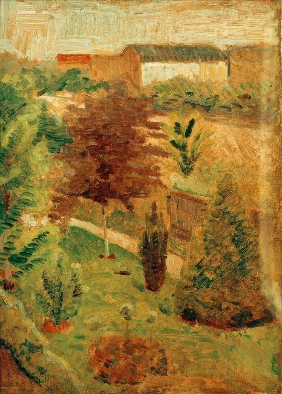 Unser Garten Bonnissa tekijältä August Macke