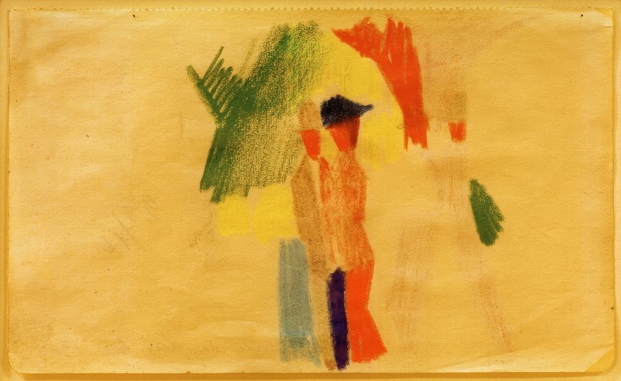Unter den Thuner Laaken tekijältä August Macke