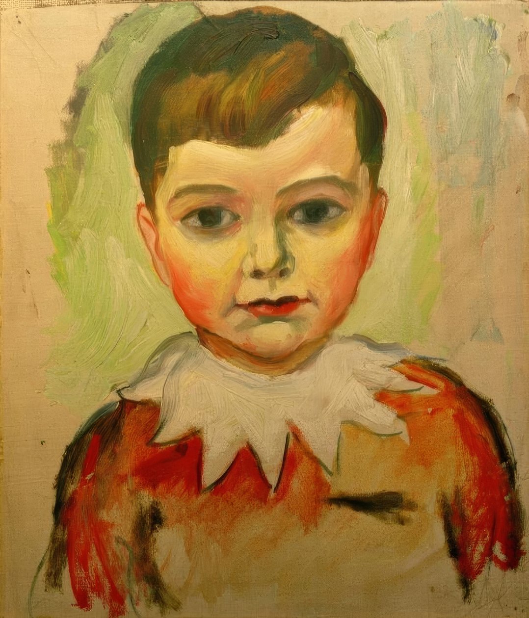 Walter ja Spitzenkragen tekijältä August Macke
