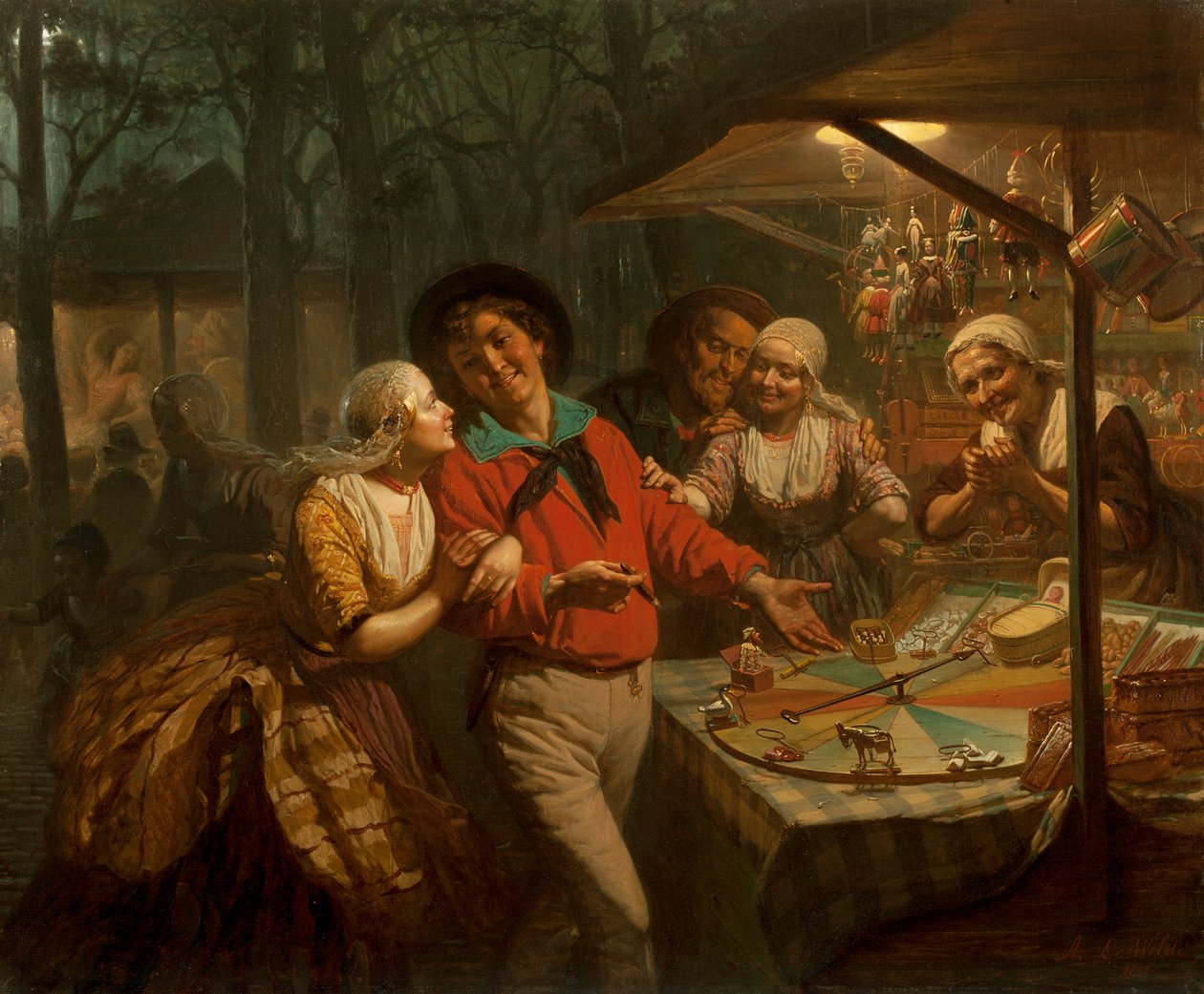Onnenpyörä, 1861 tekijältä August de Wilde