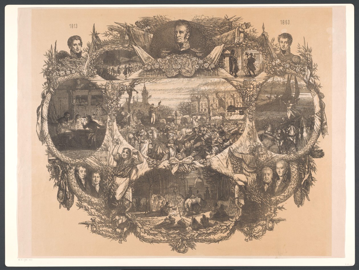 Kiltti vuoden 1863 marraskuun juhlien muistoksi tekijältä August Allebe