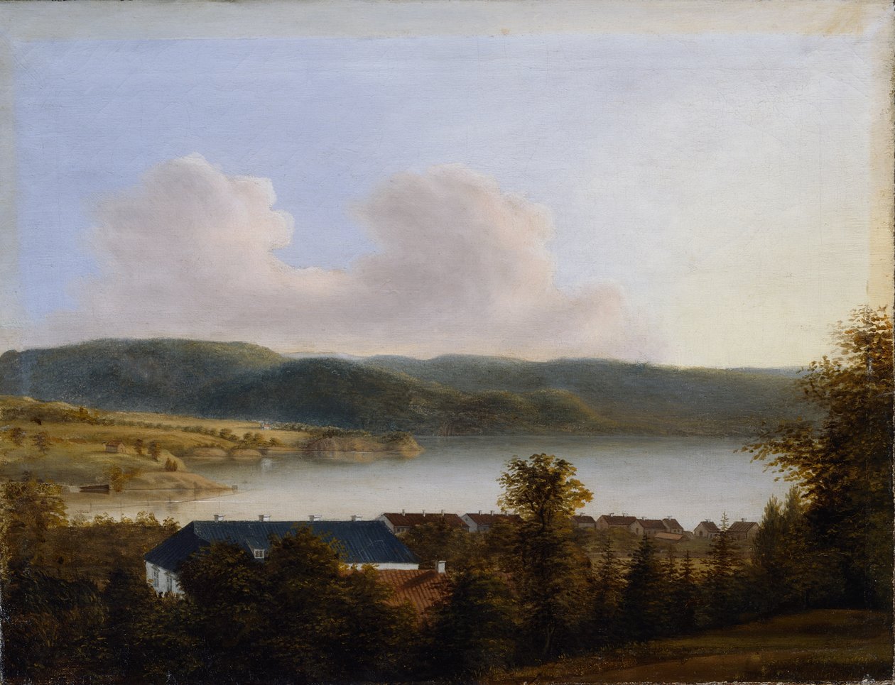 Näkymä Norsjolle tekijältä August Cappelen