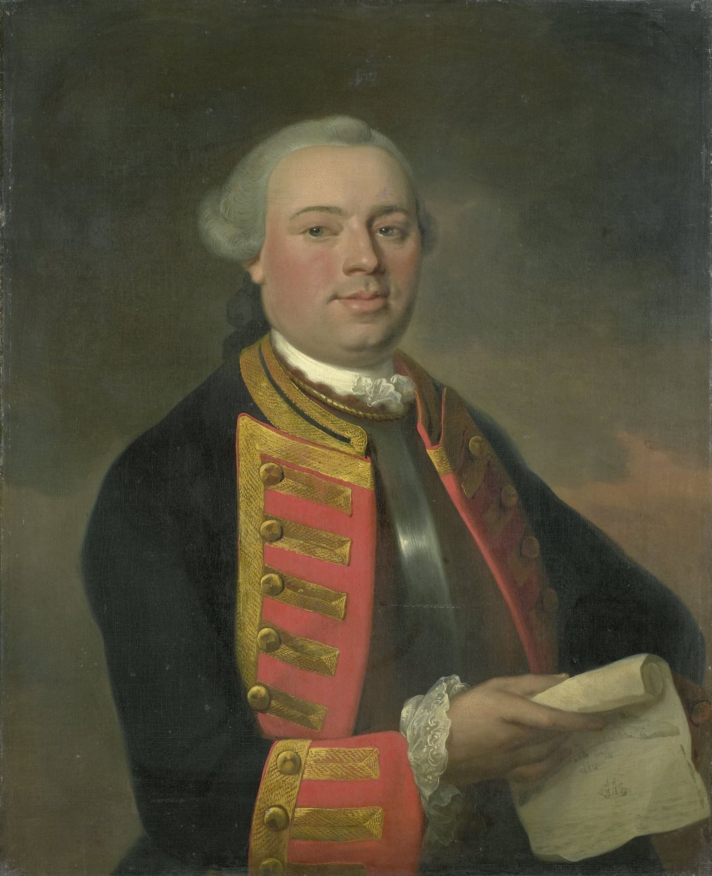 Johan Arnold Zoutman (1724-93), vara-amiraali tekijältä August Christian Hauck