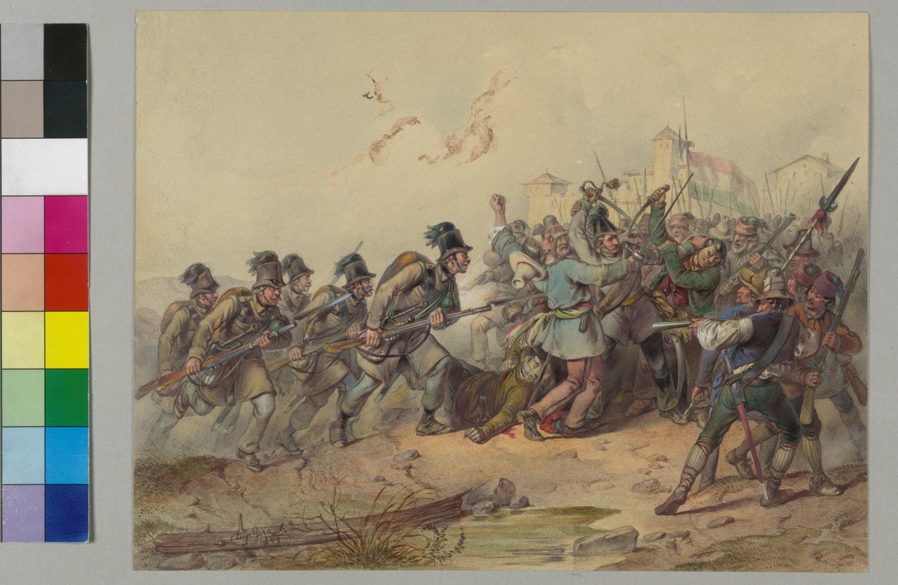 Italia 1848 tekijältä August Gerasch