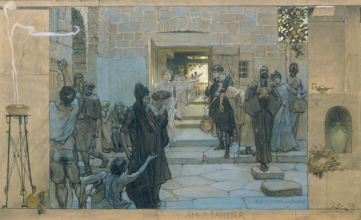 Talonmies rakkaus tekijältä August Hoffmann von Vestenhof