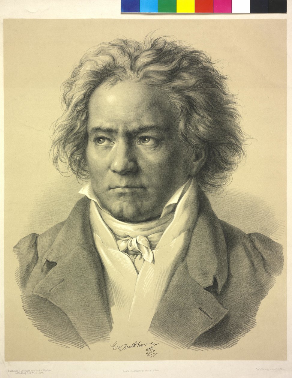 Ludwig van Beethoven tekijältä August Karl Friedrich von (after) Kloeber