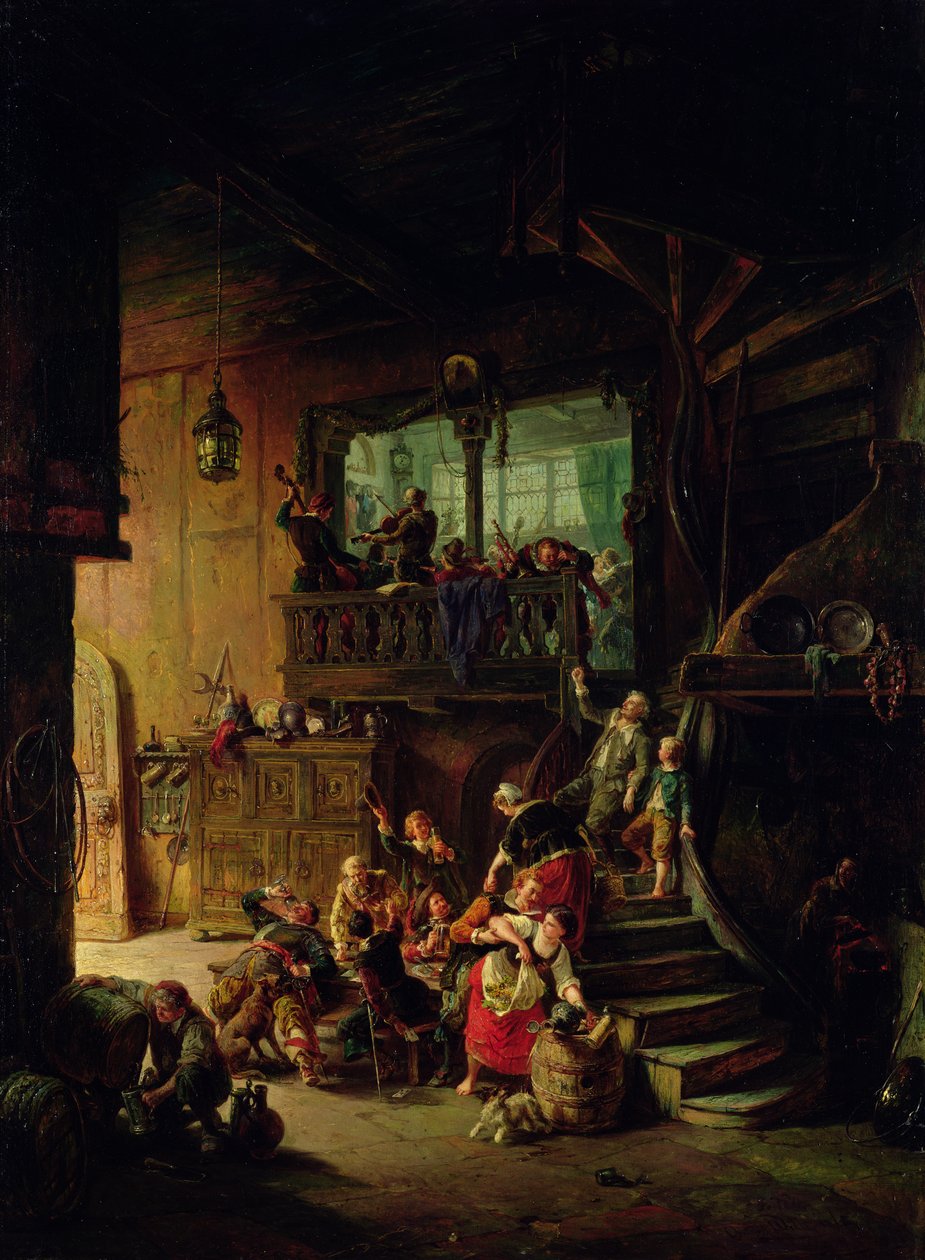 Hostelry Life, 1865 tekijältä August Levin von Wille