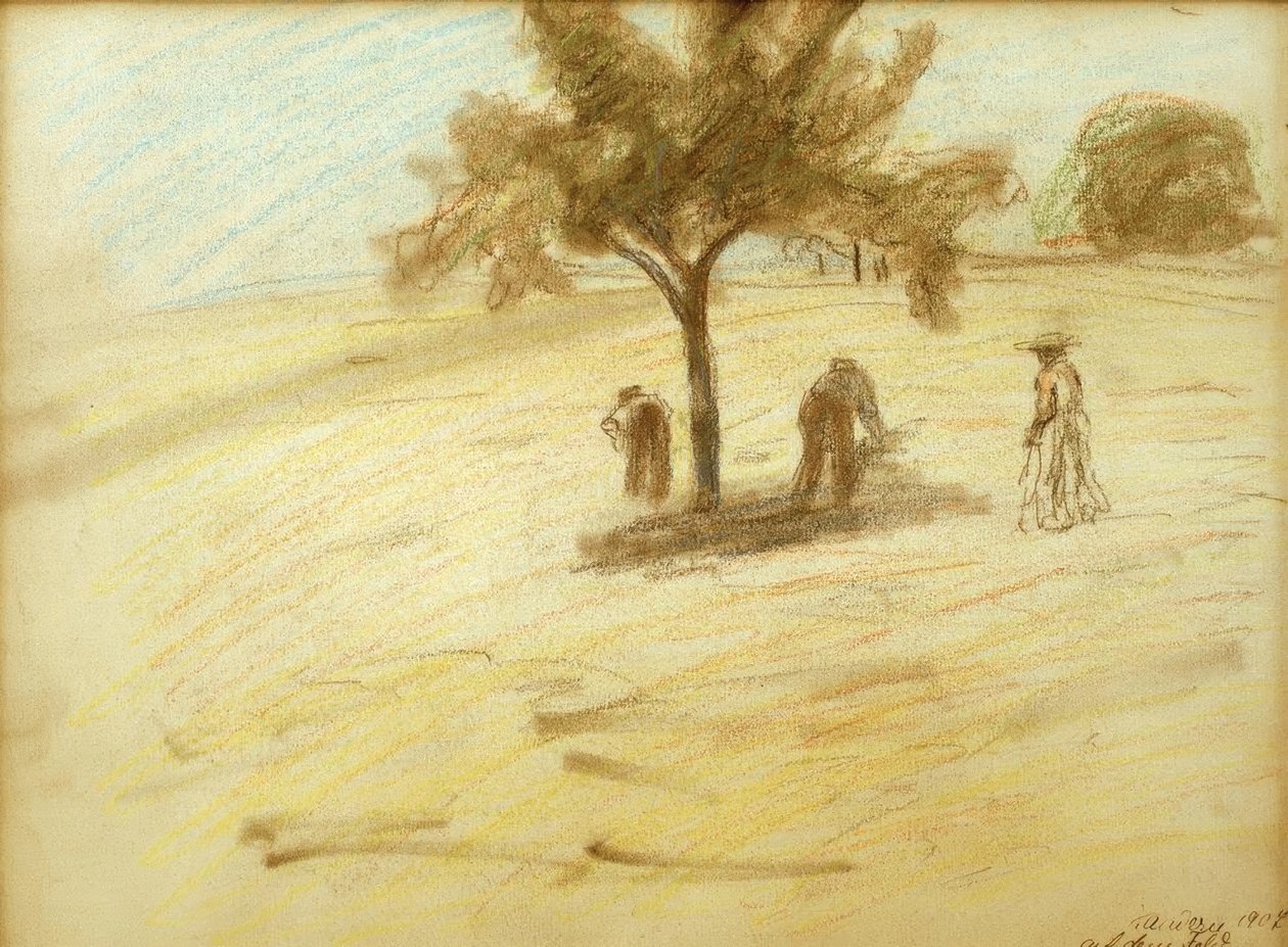 Kentällä Kandernissa tekijältä August Macke
