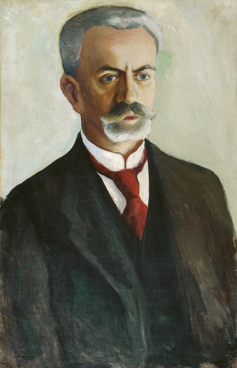 Bernhard Koehlerin muotokuva tekijältä August Macke