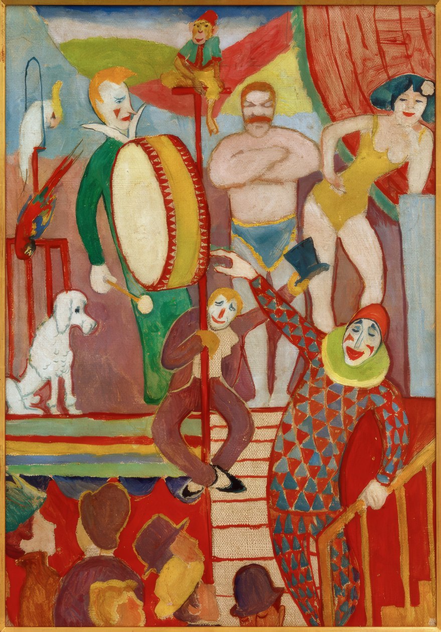 Circuswelt I tekijältä August Macke