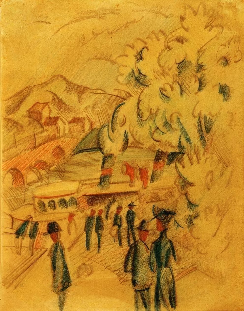 Tie maalle tekijältä August Macke