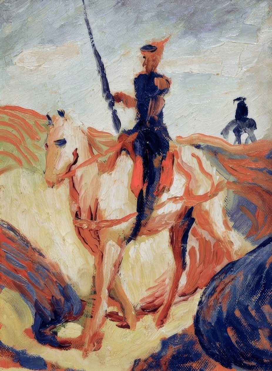 Don Quichotte tekijältä August Macke