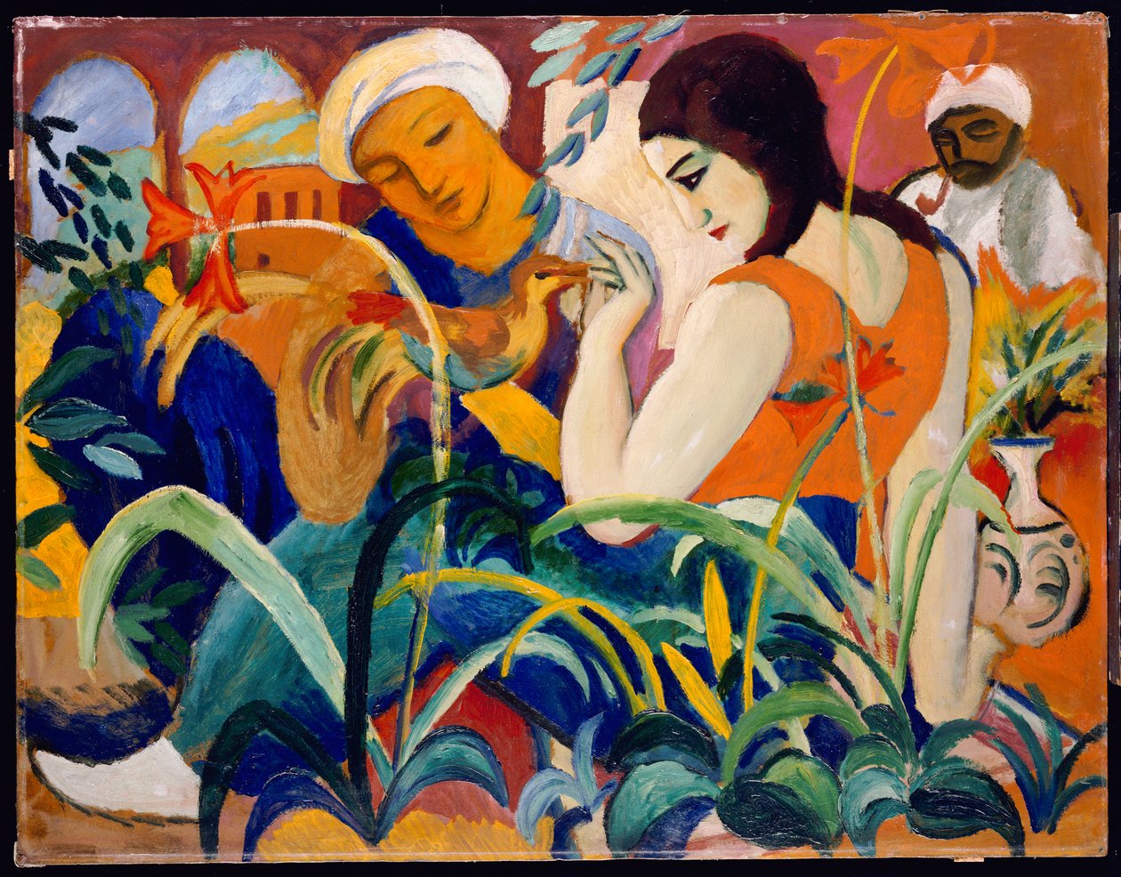 Idän naiset tekijältä August Macke