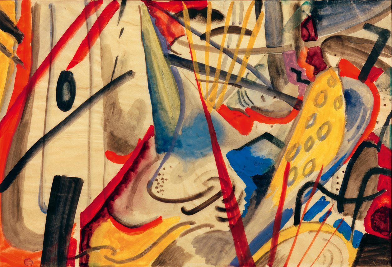 Värikoostumus II tekijältä August Macke