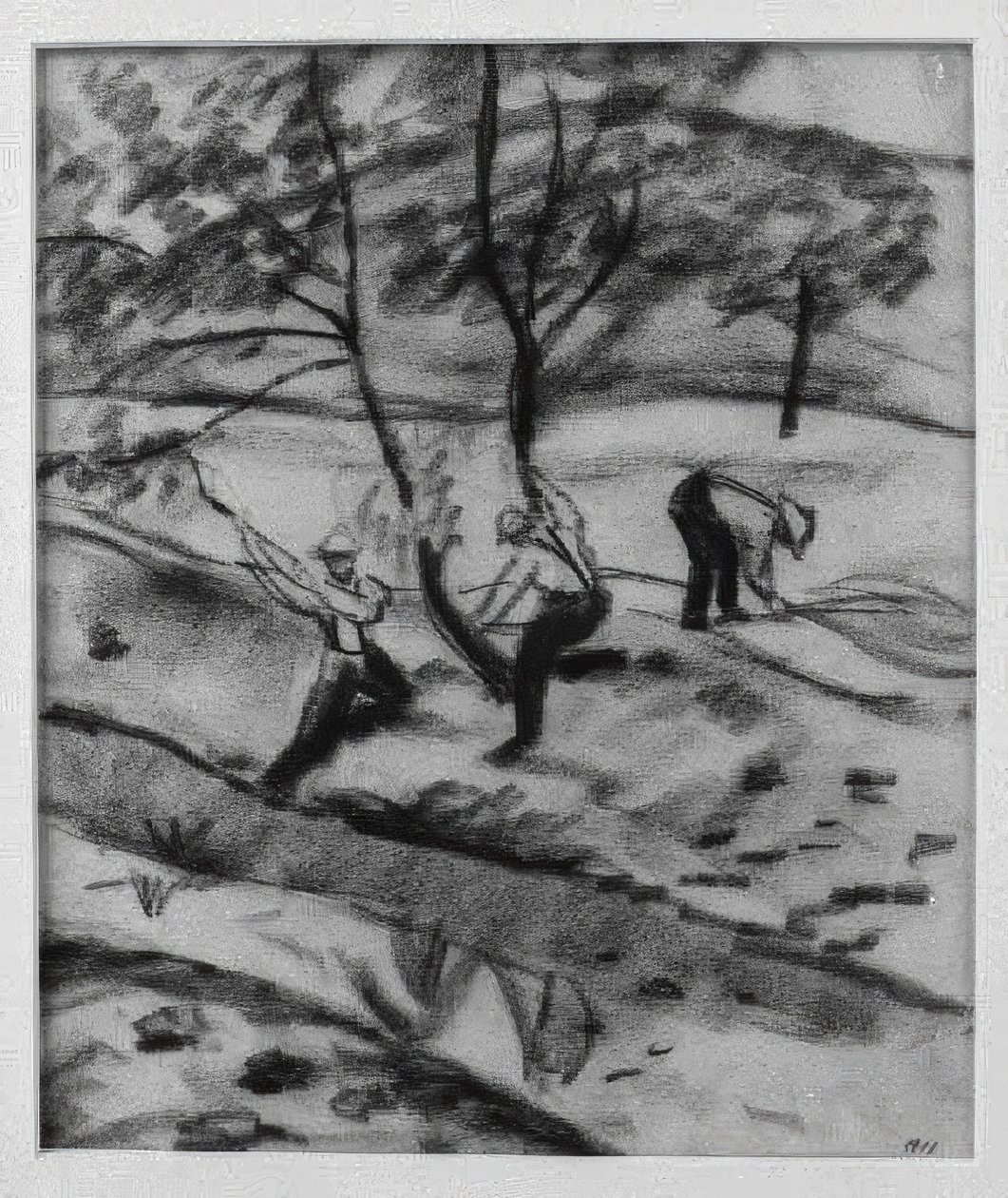 Metsämies Kandernissa tekijältä August Macke