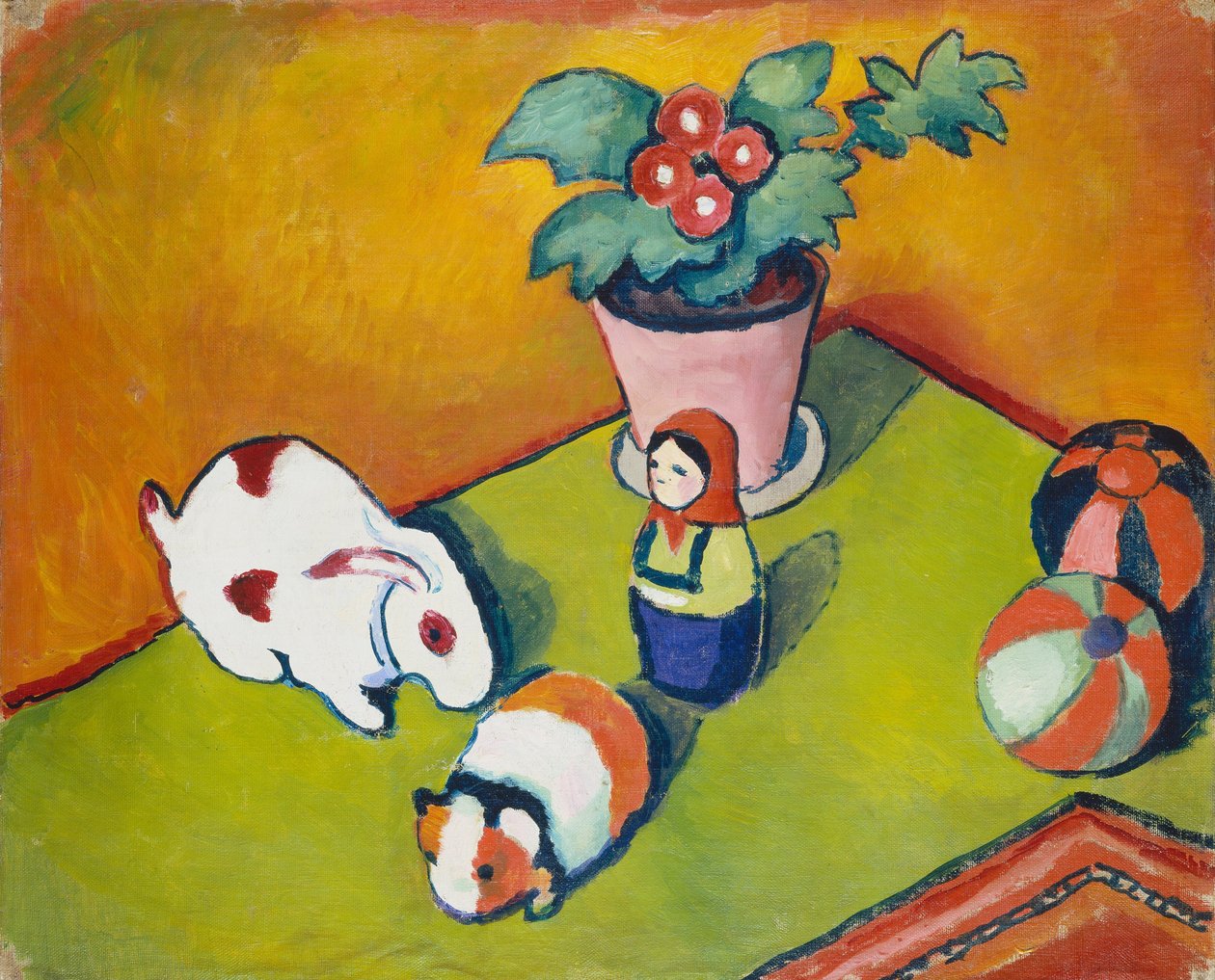Pikku Walterin lelut tekijältä August Macke