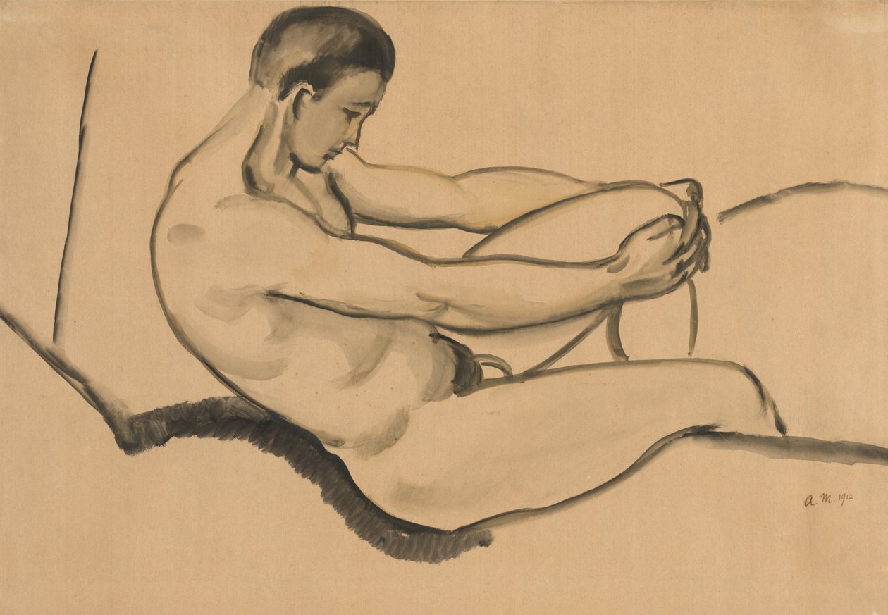 Mies alaston tekijältä August Macke