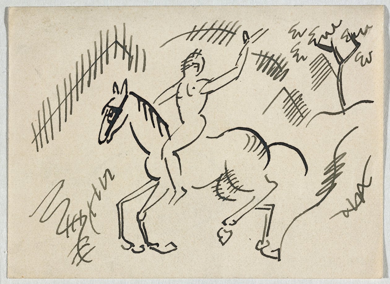 Alaston Rider tekijältä August Macke